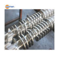 Conical Twin screw barrel for extrusion PVC machine